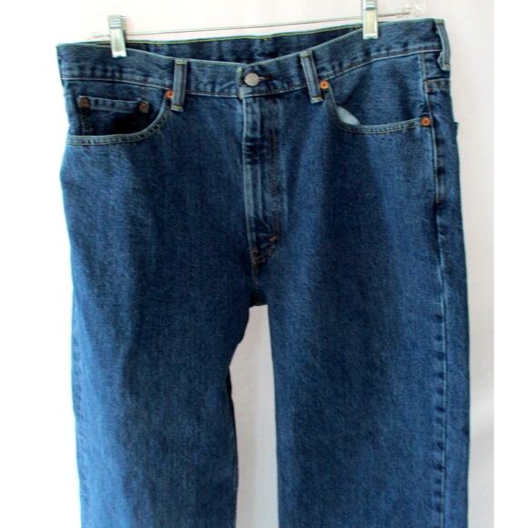 Levi's Men's 550 Medium Wash Straight Leg Blue Jeans Size 38 X 30 - Picture 2 of 10